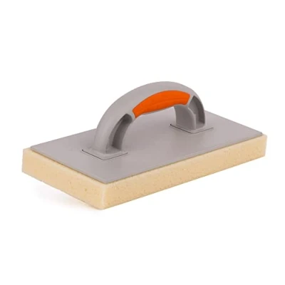 Abbildung von MIVOS Fliesenwaschbrett mit 30 mm Hydroschwamm Belag Gerastert 280 x 140 PU Reibebrett Hydro Schwammauflage Fliesenwaschschwamm Fugenschwamm Saugfähig Made in EU