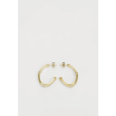 Abbildung von Guess Bamboo Ohrringe Yellow goldcoloured, Damen, Größe: One Size, gold coloured