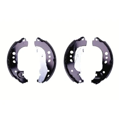 Abbildung von HELLA 8DB 355 022 131 Bremsbacken 228,4 32 mit Handbremshebel SKODA: Roomster, Roomster Praktik
