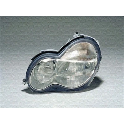 Abbildung von MAGNETI MARELLI 710301166202 Scheinwerfer rechts H7/H7 Halogen für Rechtsverkehr mit Stellmotor LWR MERCEDES BENZ: C Klasse T modell