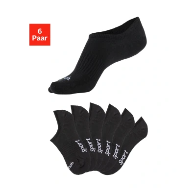 Abbildung von Bench 6PACK Socken, Größe: 39 42, 6x schwarz