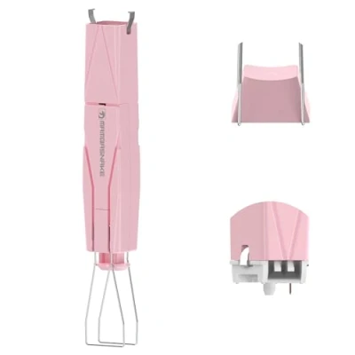 Abbildung von MAMBASNAKE 2 in 1 Keycap Switch Remover Puller für Hot Swap Mechanische Tastatur, Edelstahl MX Tastenkappen Abzieher, Entferner Tastaturabzieher DIY Gaming Rosa