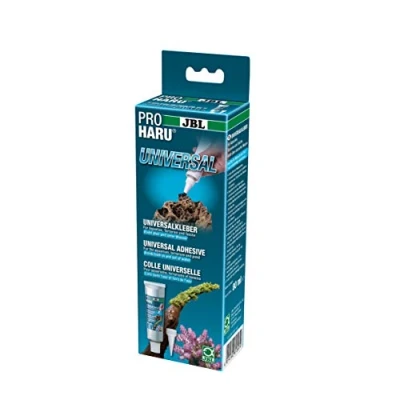 Abbildung von JBL 6139700 ProHaru Universal 61397 Universalkleber für Aquarien, Terrarien und Teiche, 80ml, Schwarz