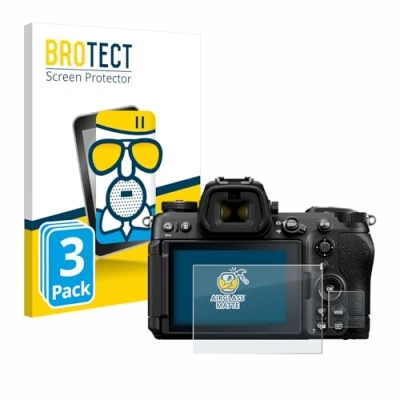 Abbildung von BROTECT Entspiegelungs Schutzglas für Nikon Z6 III (3 Stück) Schutz Folie Panzerfolie Glas Matt [Extrem Kratzfest 9H, Anti Reflex, Fingerprint]