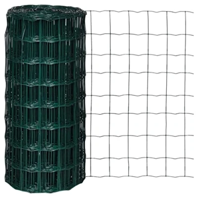 Abbildung von Gartenzaun Maschendraht 10 x 0,8 m 100 x100 mm Maschenweite