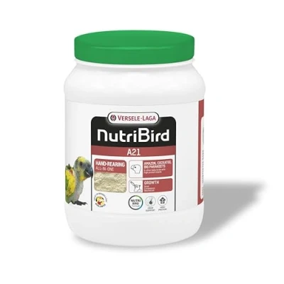 Abbildung von Versele Laga NutriBird A21 800 g Handaufzuchtfutter für Vögel bei erhöhtem Proteinbedarf Zur Unterstützung Einer optimale Entwicklung zu gesunden Jungvögeln