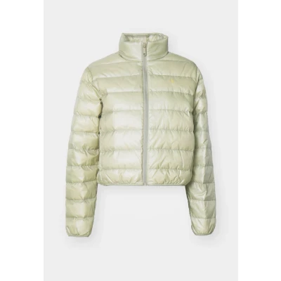 Abbildung von Calvin Klein Jeans Shine Puffer Daunenjacke, Damen, Größe: XL, Nordic dust