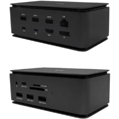 Abbildung von i Tec USB 4 Metal Docking Station Dual 4K HDMI DP + PD 80W USB4DUAL4KDOCKPD