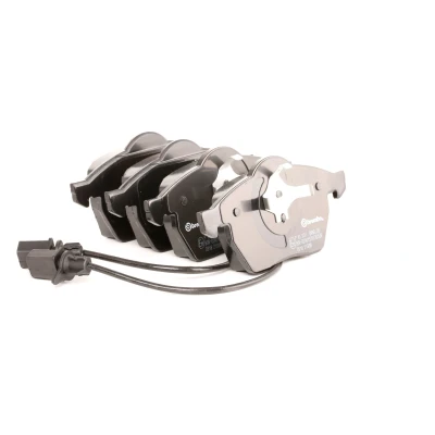 Abbildung von BREMBO P 85 037 Bremsbelagsatz PRIME LINE Ring inkl. Verschleißwarnkontakt mit Kolbenclip ohne Zubehör AUDI: A4 B5 Avant, B7 Limousine kfzteile,
