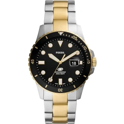 Abbildung von Fossil Uhr, Herren, Größe: One Size, Two tone/black