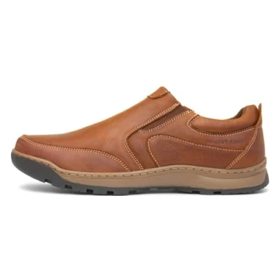 Abbildung von Hush Puppies Herren Jasper Slipper, Braun (Tan Nubuck Tan), 41 EU