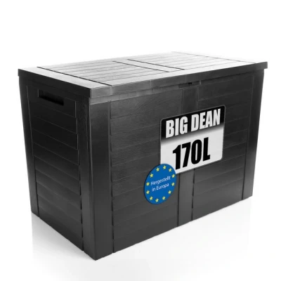 Abbildung von BigDean Gartenbox Auflagenbox Garten 170L mit Stecksystem aus Kunststoff wasserdicht (1 St)