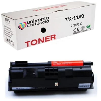 Abbildung von Universo® Toner Kompatibel Kyocera TK 1140 Schwarz Kein Original 1T02ML0NLC für ECOSYS M2035dn M2535dn FS 1035MFP 1135MFP