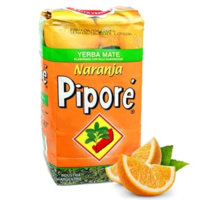 Abbildung von Yerba Mate Tee Pipore Naranja 0.5 kg aus Argentinien Detox und Energie Getränk