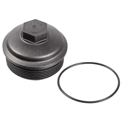 Abbildung von BLUE PRINT ADBP990002 Deckel, Ölfiltergehäuse mit Dichtring VOLKSWAGEN: Golf 5 Schrägheck, Passat B6 Variant, Touran I, AUDI: A3 Schrägheck
