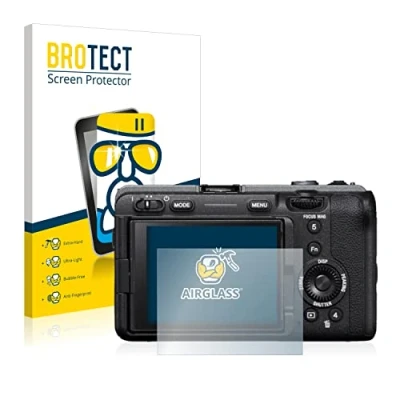 Abbildung von BROTECT Schutzglas für Sony Alpha FX30 Cinema Line Schutzfolie Panzer Folie Glas [Extrem Kratzfest 9H, Anti Fingerprint, Ultra Transparent]