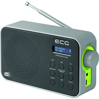 Abbildung von ECG RD 110 DAB+/FM Radio, Schwarz, Alarmauswahl: Signal/Radio
