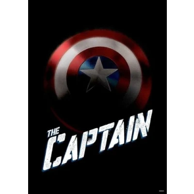 Abbildung von Komar Wandbild &quot;Avengers The Captain&quot;, (1 St.), Kinderzimmer, Schlafzimmer, Wohnzimmer