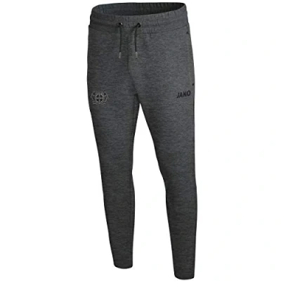 Abbildung von Jako Damen Bayer 04 Leverkusen Jogginghose Premium Basics, (Saison 19/20), anthrazit meliert, 40, BA8429I