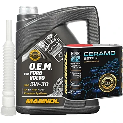Abbildung von 5l, MANNOL 7707 OEM SAE 5W 30 ACEA A5/B5 WSS M2C913 D Öl