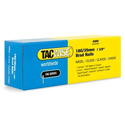 Abbildung von TACWISE 1713 Stauchkopfnägel Brad Typ 18G /35 mm, verzinkt, 4.000 Stück