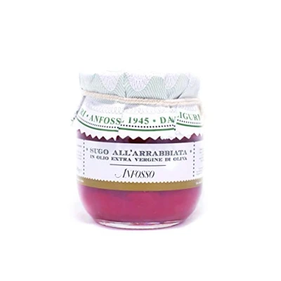 Abbildung von Olio Anfosso Tomaten Sauce Arrabbiata in nativem Olivenöl extra, 180 g