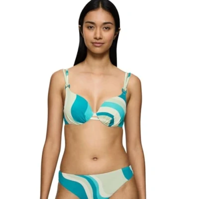 Abbildung von Triumph Summer MIX Match Bikinitop, Damen, Größe: 40xC, Blue