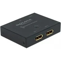 Abbildung von DisplayPort Switch 2 1 bidirectional 8K 30Hz