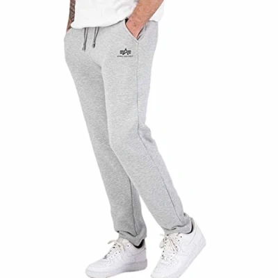 Abbildung von Alpha Industries Basic Jogger Jogginghose, Herren, Größe: XXL, Grey heather