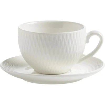 Abbildung von Maxwell &amp; Williams Tasse und Untertasse Diamonds Round 100 ml