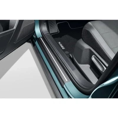Abbildung von Volkswagen 2GA071310AZMD Einstiegsleisten Schutzfolie Lackschutzfolie, schwarz/silber, nicht für Cabrio