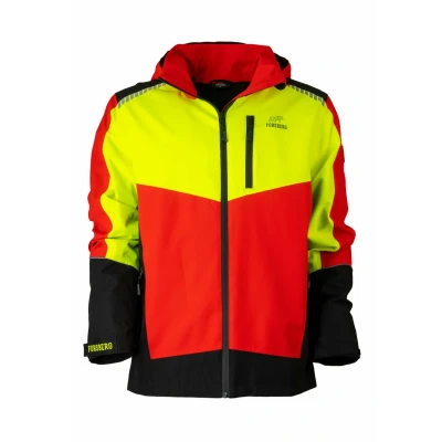 Abbildung von Forsberg Outdoorjacke, Herren, Größe: 4XL, Gelb rot
