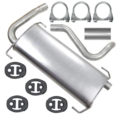 Abbildung von Endschalldämpfer Auspuff Endtopf für 3.0 HDI JTD Jumper 2 II Ducato 3 III 250 Boxer