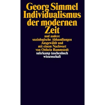 Abbildung von Individualismus der modernen Zeit: und andere soziologische Abhandlungen (suhrkamp taschenbuch wissenschaft)