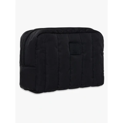 Abbildung von Jollein Puffed Windeltasche Black Windeletui Kosmetiktasche Organizer Schwarz