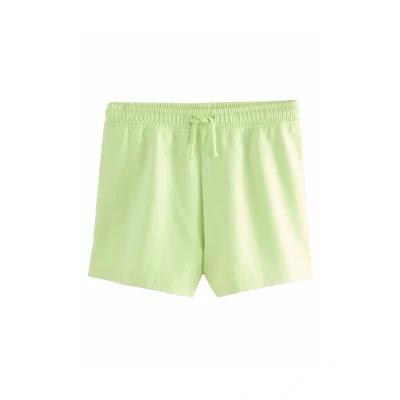 Abbildung von Next Regular FIT PULL ON 3 PACK Shorts für Kinder, Größe: 104, Multi graffiti heart pink llime