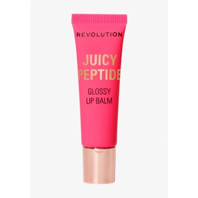 Abbildung von Revolution Juicy Peptide Lip Balm, Pflegender Lippenbalsam mit Peptiden, Squalan &amp; Vitamin E, Vegan Tierversuchsfrei, 8ml, Guava Rum Punch Coral