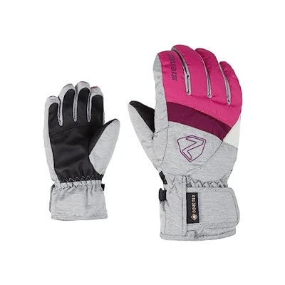 Abbildung von Ziener LEIF GTX Fingerhandschuh für Kinder, Größe: 3.5, Pop pink light melange