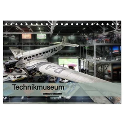 Abbildung von Technikmuseum Speyer &amp; Sinsheim (Tischkalender 2025 DIN A5 quer), CALVENDO Monatskalender
