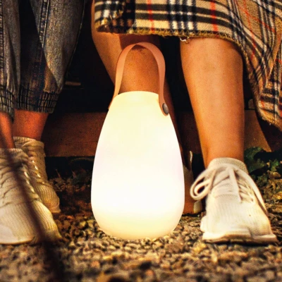 Abbildung von easy! BY FHL LED Außen Tischleuchte Ruby, Dimmfunktion, fest integriert, Warmweiß