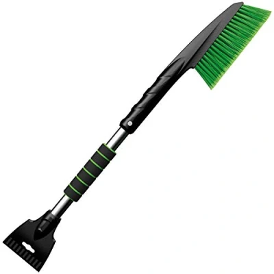 Abbildung von PETEX Eiskratzer 4524 mit Schneebesen, Länge 65 cm, grün