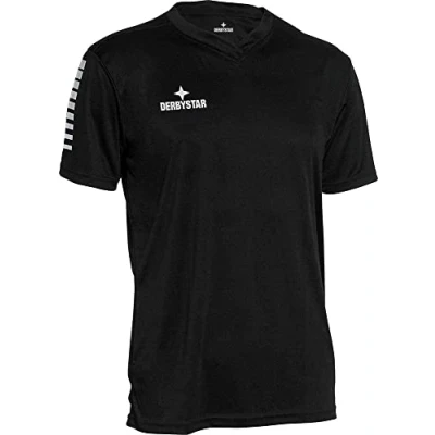 Abbildung von Derbystar Contra Unisex Trikot, schwarz Weiss, XXXL