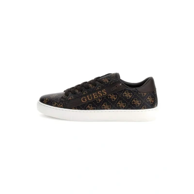 Abbildung von Guess TODI IIK 4GLOGO Sneaker low, Herren, Größe: 44, Braun Schuhe