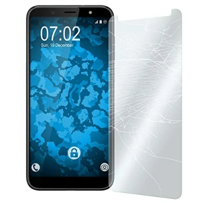 Abbildung von PhoneNatic 3 x Glas Folie klar kompatibel mit HTC U12 Life Schutzglas für