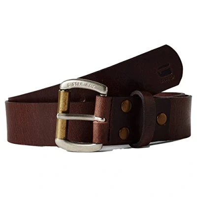 Abbildung von G Star DAST BELT Unisex Gürtel, Herren, Größe: 90, Dark brown/oxide stone