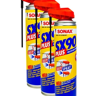 Abbildung von SONAX 3X 04744000 SX90 Rostlöser Plus mit EasySpray 400 mL