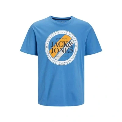 Abbildung von JACK &amp; JONES Herren T shirt Jjloof Tee Ss Crew Neck, Pacific Coast, S