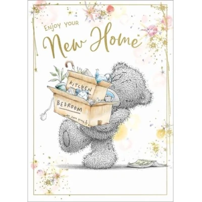 Abbildung von Me to You New Home Karte Tatty Teddy Trageboxen Offizielle Kollektion