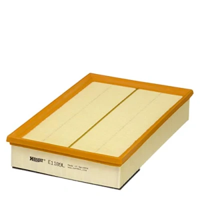 Abbildung von HENGST FILTER E1189L Luftfilter 62 216 330 Filtereinsatz VOLVO: V70 2, S60 I, S80 I