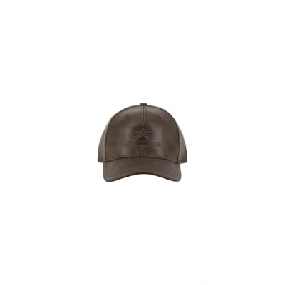 Abbildung von Alpha Industries Herren PU Logo Cap, Hunter Brown, One Size